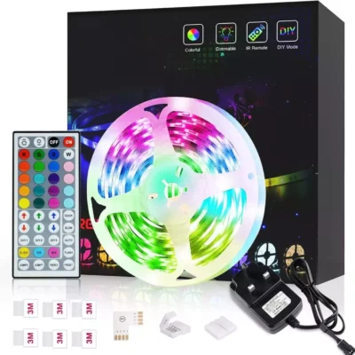LED Strip Lights 5-10M RGB 5050 Colour Changing Tape Cabinet Kitchen,TV,Lighting