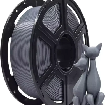 1.75MM SILK PLA 3D Printer Filament 1KG Fits for Most FDM 3D Printers (Grey)