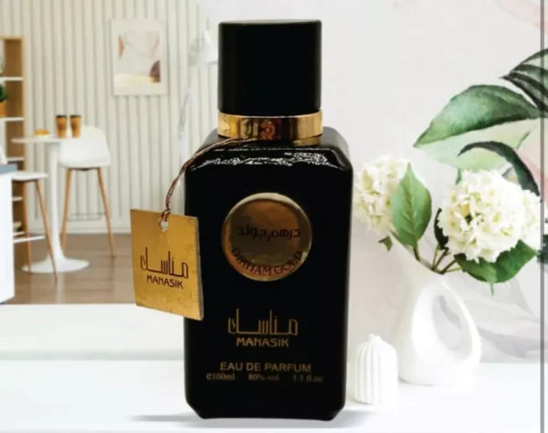Dirham Gold 100ml Unisex EDP Luxurious Arabian Perfume Expiry Date 07/2029 - Image 2