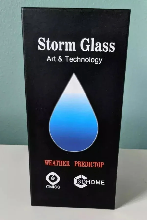 GMISS Storm Glass Weather Forecaster – Nordic Style Decorative Water Drop - Image 2