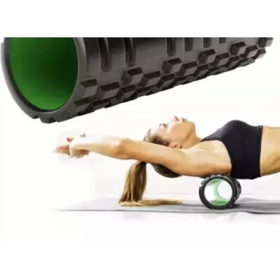 Massage Foam Roller Grid Pilates Physio Yoga Muscle Rehab Trigger Point Gym Fit.