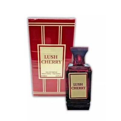 Lush Cherry Eau de Parfum 3.4 oz – Amber Floral Fragrance for Men & Women 100ml